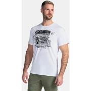 T-shirt Kilpi T-shirt en coton pour homme PORTELA-M