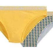 Culottes &amp; slips Morgan Lot de 2 slips jaune Pia