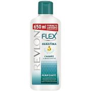 Shampooings Revlon Flex Keratin Shampooing Purifiant Cheveux Gras