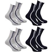 Chaussettes Sergio Tacchini Chaussettes QUARTER Lot de 4 Paires