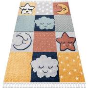 Tapis Rugsx Tapis YOYO GD52 gris / jaune - 160x220 cm