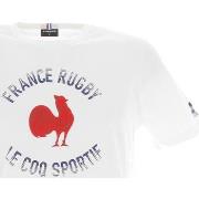 T-shirt Le Coq Sportif Ffr fanwear tee ss n1 m new optical whi