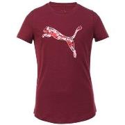 T-shirt enfant Puma TEE SHIRT ESS+ GRAPHIC - DARK JASPER - 164