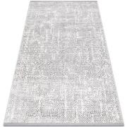 Tapis Rugsx Tapis TULS structural, franges 51325 mélange ivoi 200x290 ...