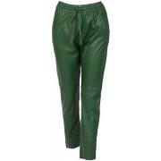 Pantalon Oakwood Pantalon jogpant en cuir Gift Ref 50426 Emeraude