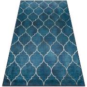 Tapis Rugsx Tapis lavable ANDRE 1181 Treillis marocain antidé 160x220 ...