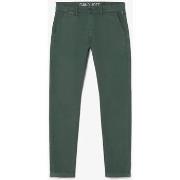 Pantalon Le Temps des Cerises Pantalon chino jogg kurt vert sapin