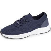 Baskets Isotoner Baskets Confort Homme slip-on lacets Marine