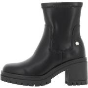 Baskets Xti Black pu ladies ankle boots