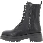 Baskets Xti Black pu ladies ankle boots