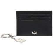 Portefeuille Lacoste Card Holder and Key Chain - Noir