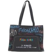 Sac a main Frida Kahlo Accessoires pour femmes k4910 noir