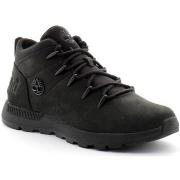 Baskets Timberland Basket mi-haute à lacets pour homme en noir Sprint ...