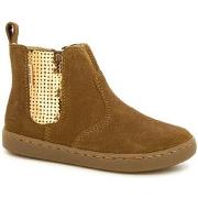 Bottines enfant Shoo Pom - Bottines PLAY CHELSEA VELOURS Camel