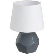 Lampes à poser Unimasa Lampe en céramique grise 26 cm