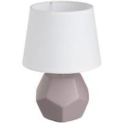Lampes à poser Unimasa Lampe en céramique taupe 26 cm