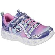 Chaussures enfant Skechers Heart lights - rainbow lux