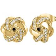 Boucles oreilles Sc Bohème BD2034-DORE-BO-DIAMANT