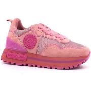 Chaussures Liu Jo Maxi Wonder 52 Sneaker Donna Pink Ray BA3085PX027