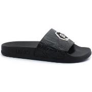 Chaussures Liu Jo Kos 01 Ciabatta Slipper Spreading Logo Black BA2173E...