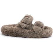 Chaussures Colors of California Ciabatta Pelo Taupe HC.SLIPPERS01