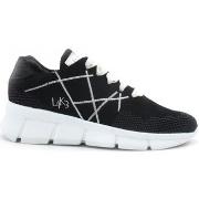 Chaussures L4k3 LAKE Mr. Big Hi Tech Sneaker Running Black D17-HIT