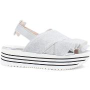 Chaussures L4k3 Sandal Notturno Silver B35-SAN