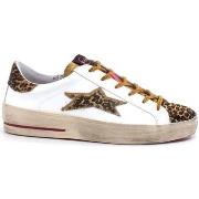 Chaussures Okinawa Low Plus Limited Sneaker Cavallino Bianco Leopard 1...