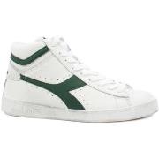 Chaussures Diadora Game Low High Waxed White Fogliame 501.159657C1161