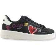 Chaussures Guess Sneaker Donna Graffitti Laterali Black FL6R2KLEP12