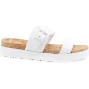 Chaussures MICHAEL Michael Kors Bo Slide Ciabatta Optic White 40S1BOFA...