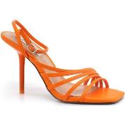 Chaussures Steve Madden All In Sandalo Tacco Listini Neon Apricot ALLI...