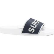 Chaussures Superga 1908-PUU Ciabatta White Navy S711B3W