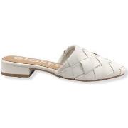 Chaussures Gioseppo Lika Sabot Intreccio Off White 65064