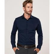 Chemise Profuomo Chemise Coupe Slim Marine