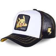 Casquette Capslab Casquette trucker Pokemon Pikachu Blanc