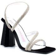 Chaussures Chiara Ferragni Sandalo Strass Donna Nero CF3136-001