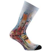 Chaussettes Kindy Mi-chaussettes en viscose motif City