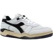 Chaussures Diadora B.560 Used Sneaker Uomo White Black 201.18011701C03...