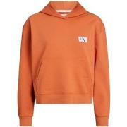 Sweat-shirt Calvin Klein Jeans Sweat a capuche Ref 61289 Orange