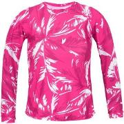 Maillots de bain Rio De Sol New Perspective Pink Palms UPF 50+