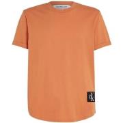 T-shirt Calvin Klein Jeans T shirt homme Ref 61454 Orange