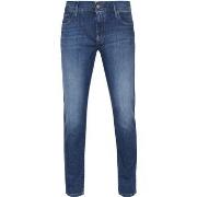 Pantalon Alberto Denim Slim Bio Bleu Foncé