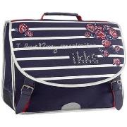 Cartable Ikks Cartable ref_38821 Bleu 38*37*20