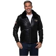 Blouson Classic Legend Motors Blouson en cuir John Ref 57823 noir