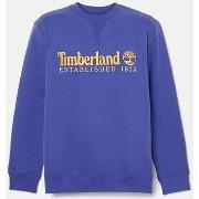 Sweat-shirt Timberland TB0A65DD LS EST. 1973 CREW BB SWEATSHIRT-ED5 B ...