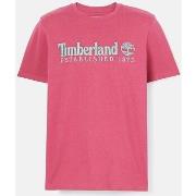 T-shirt Timberland TB0A6SE1 SS EST. 1973 CREW TEE-ED2 VIVACIOUS WB