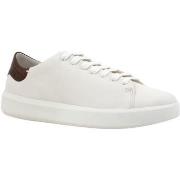 Chaussures Geox Velletri Sneaker Uomo White Brown U36EAA03C40C1224
