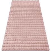 Tapis Rugsx Tapis BUBBLE rose poudré 45 IMITATION DE 140x190 cm