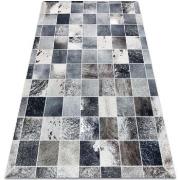 Tapis Rugsx Tapis PATCHWORK 21716 gris - Peau de 120x170 cm